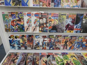 Huge Lot 140+ Comics W/ Superman, Trinity, Moon Knight, +More! Avg VF- Cond!