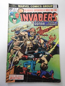 The Invaders #2 (1975) VG Condition