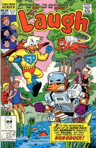 Laugh (Vol. 2) #24 FN ; Archie | Roboduck (Robocop Parody)