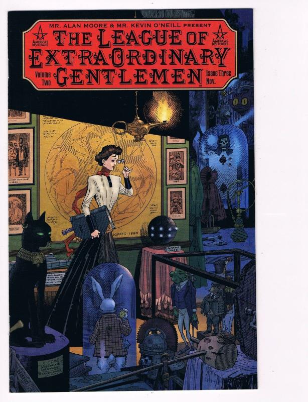 League Of Extraordinary Gentleman # 3 America's Comic Books Hi-Res Scans WOW! S5