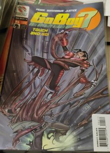 GOBOY 7 HUMAN ACTION MACHINE    # 4   2004  DARK HORSE   ROCKET COMICS