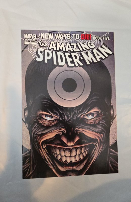 The Amazing Spider-Man #572 Variant Cover (2008) Bullseye cover