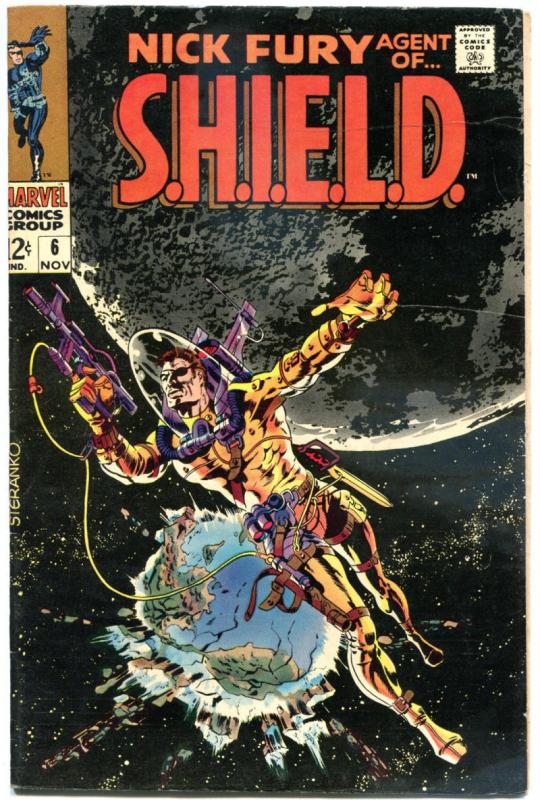 NICK FURY, AGENT of SHIELD #6 7 8, FN+ VF+, Jim Steranko, 1968, more in store