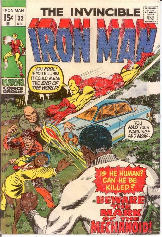 IRON MAN 32 VG Dec. 1970 COMICS BOOK