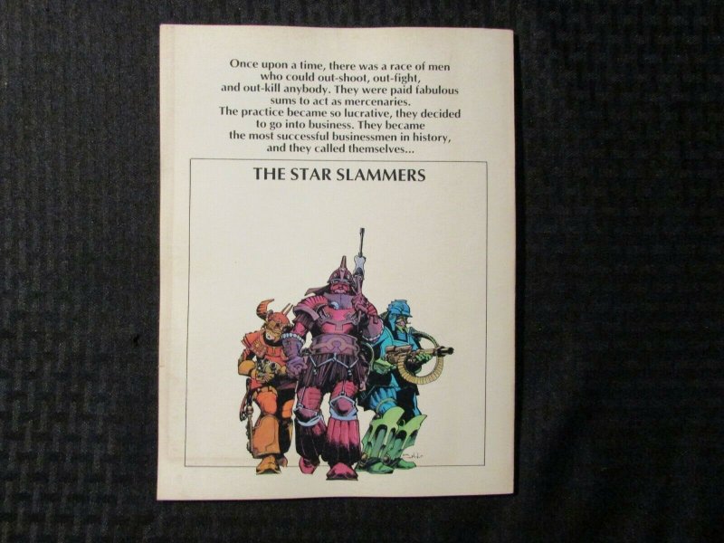 1983 STAR SLAMMERS Marvel Graphic Novel #6 FN+ 6.5 Walt Simonson