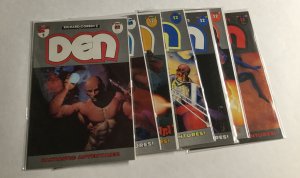 Den 1-7 1 2 3 4 5 6 7 Lot Set Run Vf-nm Fantagor Press