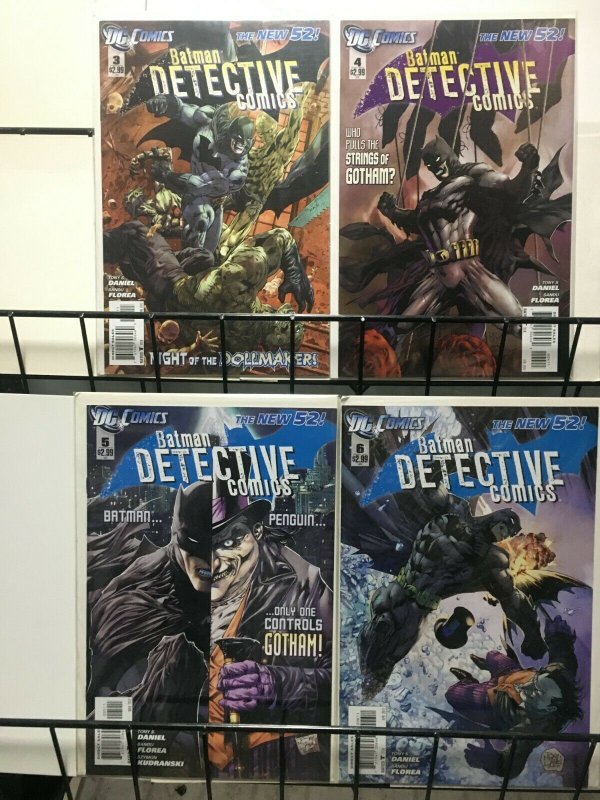 THE NEW 52 - BATMAN DETECTIVE  DC COMICS - 7 ISSUES - 2012-11 VF+ Never Read