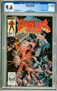Wonder Man Direct Edition (1986) CGC 9.6! White Pages!