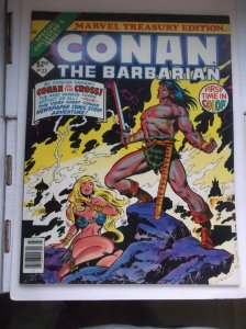 MARVEL TREASURY EDITION: CONAN THE BARBARIAN #23, 1977, FN- (5.5)!!! 