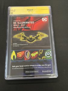 Nightwing #96 Alan Quah CGC 9.8 Gold Signed Alan Quah 2022