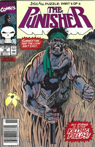 The Punisher #39 Newsstand Edition (1990)