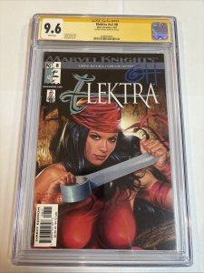 Elektra (2002) # v2 # 8 (CGC 9.6 SS) Signed Greg Horn * Marvel Comics