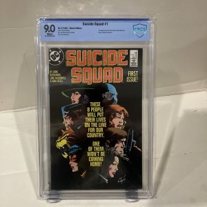 SUICIDE SQUAD #1 (1987 DC Comics) Cbcs 9.0 1st Warden John Economos, Onslaught