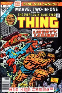 MARVEL TWO-IN-ONE ANNUAL (1976 Series) #1 Fair Comics Book 