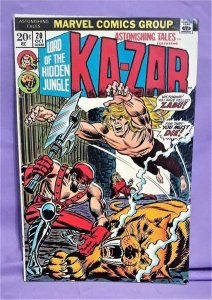Ka-Zar ASTONISHING TALES #20 Agent 19 Appearance Marie Severin (Marvel, 1973)! 