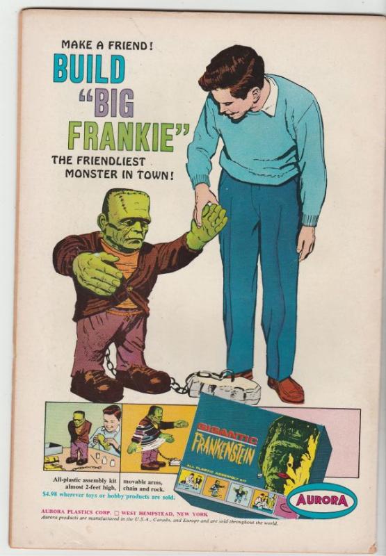 Brave and the Bold, The #58 (Mar-65) VF High-Grade Metamorpho