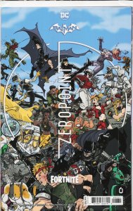 Batman/Fortnite: Zero Point #6 Mustard Cover (2021)