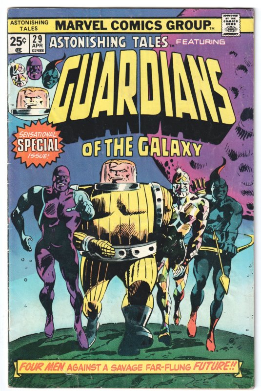 Astonishing Tales #29 (1975) Guardians of the Galaxy