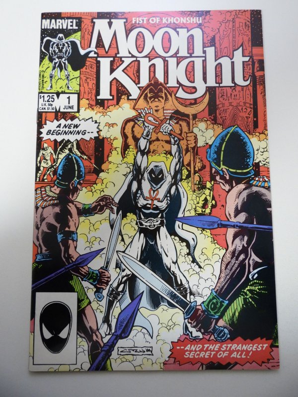 Moon Knight Fist of Khonshu 1 (1985) VF+ Condition Comic Books
