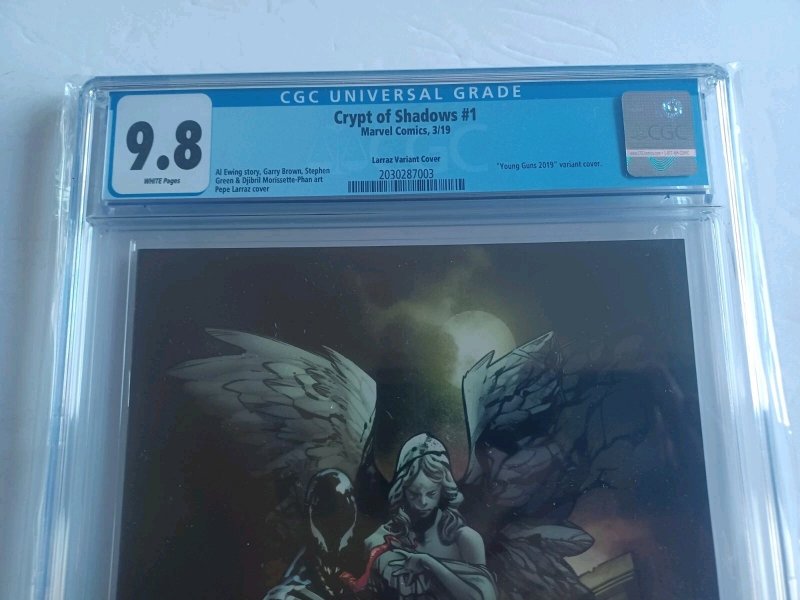 Crypt Of Shadows #1 Larraz Venom Variant Cover - 2019 - 2019 - CGC 9.8