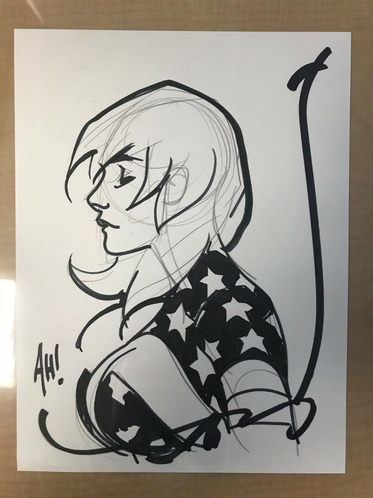 Adam Hughes  Sketching and coloring at Baltimore Comic Con  Facebook