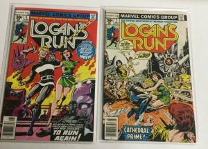 Logan’s Run 6 7 Vf Very Fine 8.0 Mavel Comics