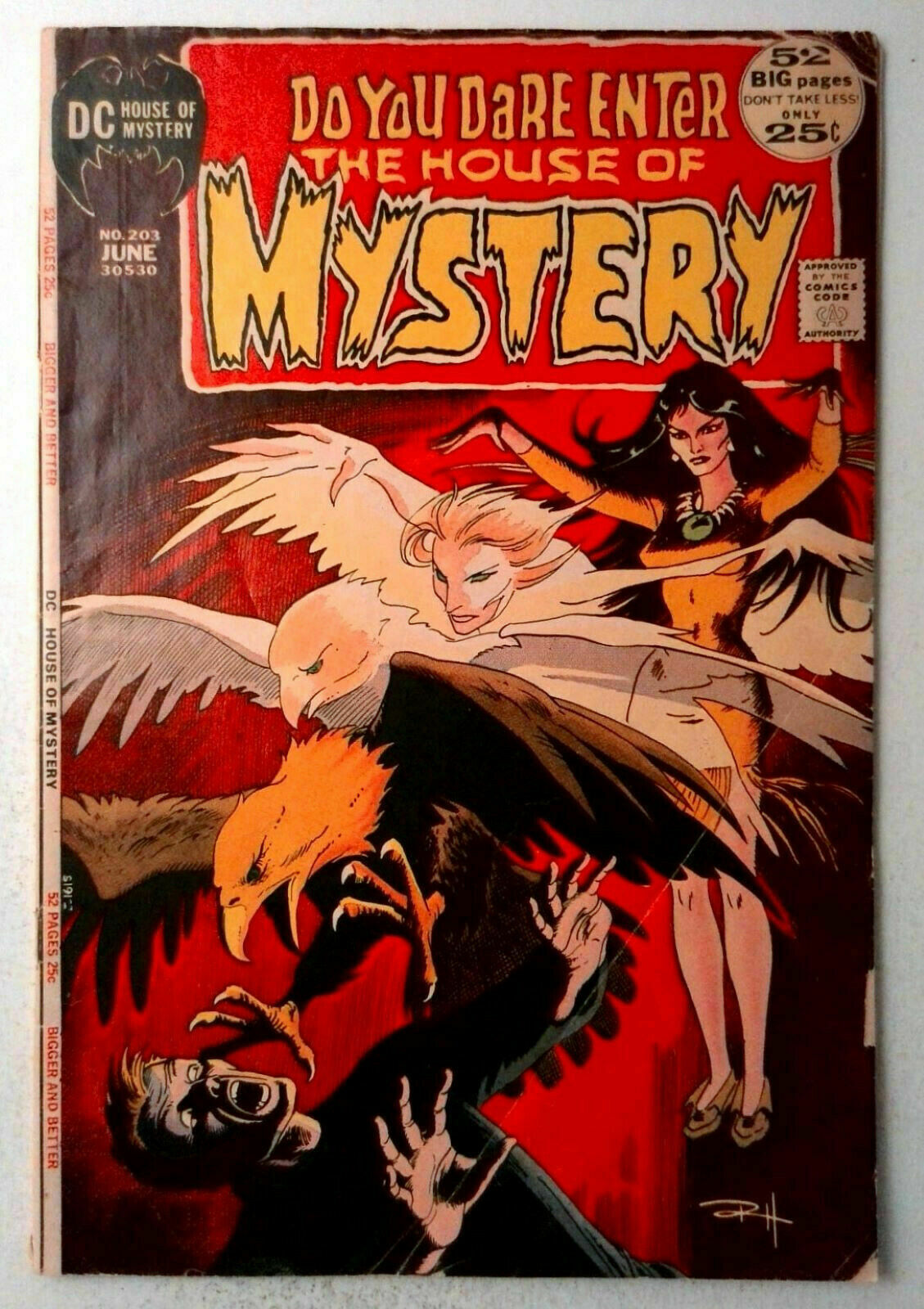 House Of Mystery 203 1972 Dc Comics Fn Comic Book Comic Books