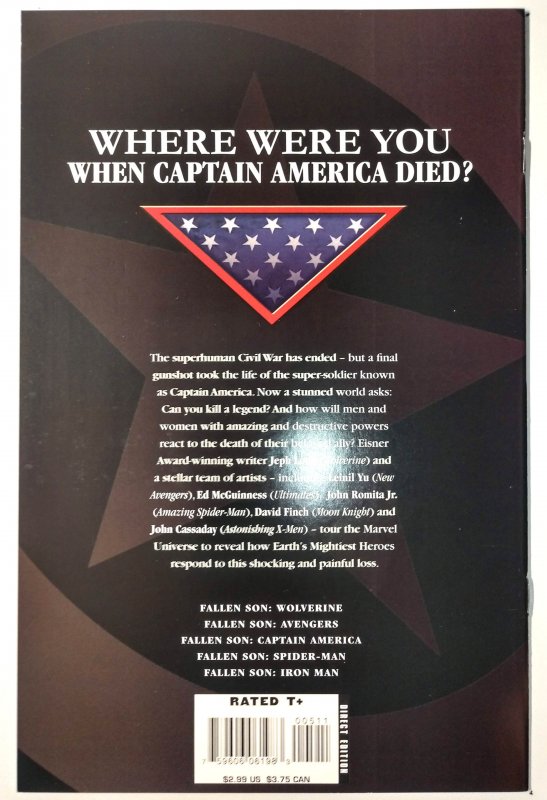 Fallen Son: The Death of Captain America #5 (9.4, 2007)