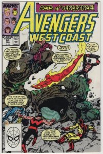 Avengers West Coast #54 >>> 1¢ AUCTION! No Resv! SEE MORE!