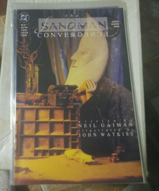 SANDMAN #  39 1992 DC COMICS NEIL GAIMAN   convergence pt 2  high grade