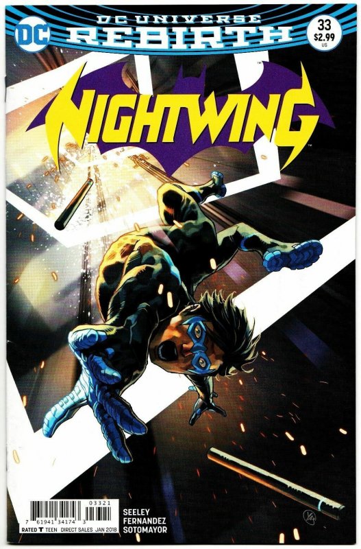 Nightwing #33 Rebirth Variant Cvr (DC, 2018) VF/NM