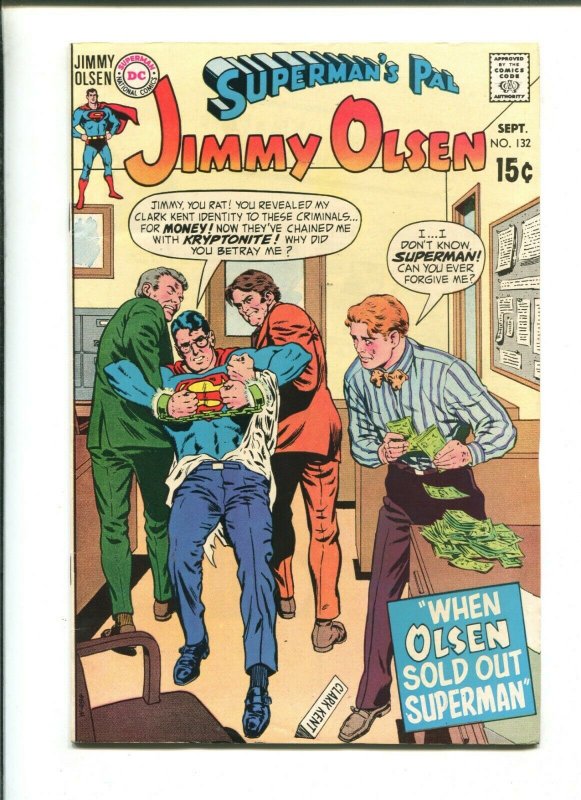 SUPERMANS PAL JIMMY OLSEN #132 - The Fisherman Collection (6.5) DC 1970