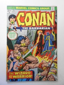 Conan the Barbarian #29 (1973) VG+ Condition moisture stain bc