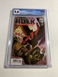 Immortal Hulk 20 Cgc 9.8 White Pages Marvel Alex Ross Cover