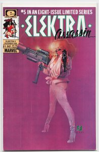 Elektra: Assassin #5 (1986) Elektra