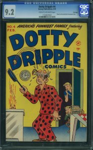 Dotty Dripple #4 (1947) CGC 9.2 NM-