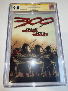 300 (1998) # 1 (CGC 9.8 SS WP) Signed  Frank Miller * Witting To David