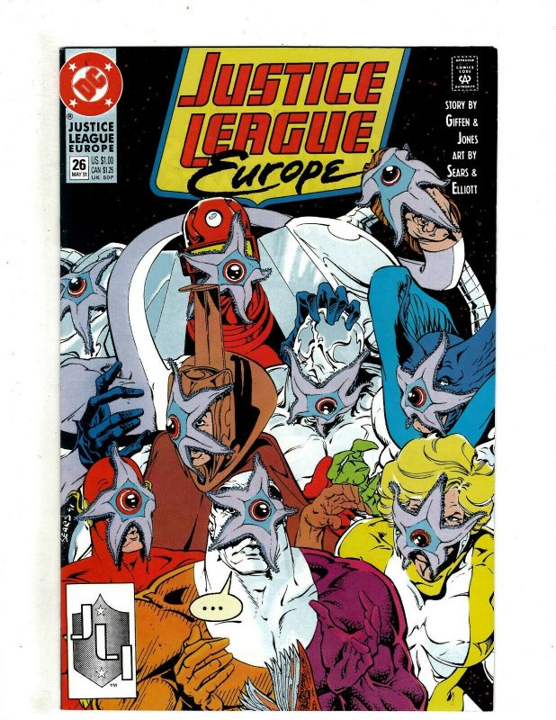 12 Justice League Europe DC Comics # 26 27 28 29 30 31 32 33 34 35 36 37 HG2