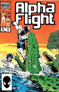 Alpha Flight #41 (1986) Alpha Flight [Key Issue]