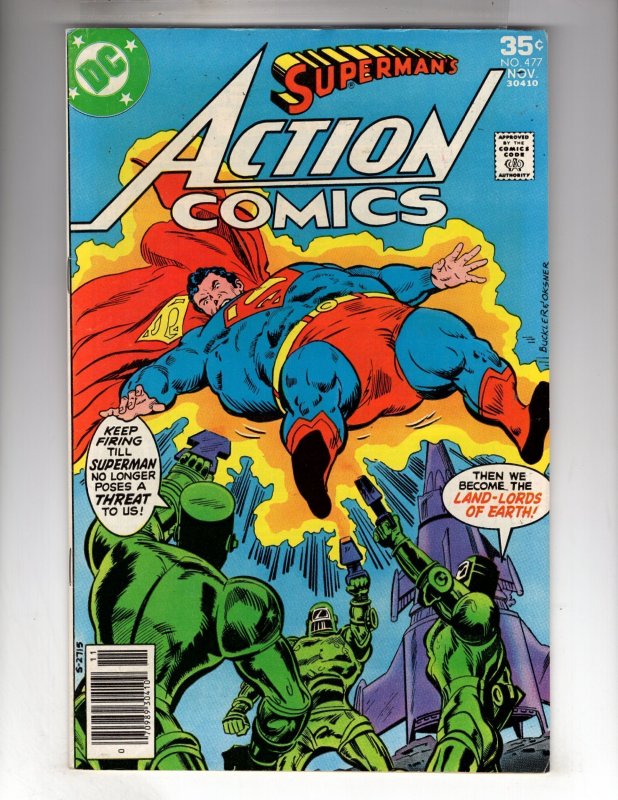 Action Comics #477 (1977)    ESTIMATED VF/VF+ [ECA•ID#122]