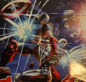 AVENGERS TIME RUNS OUT Promo Poster, 24 x 36, 2015, MARVEL, Unused 144