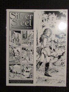 1994 SILVER & STEEL Portfolio by Larry Elmore 6 Prints 11x14 NM 9.4 SQP