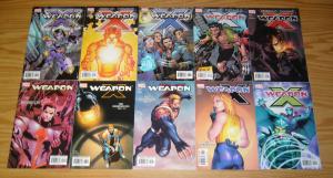 Weapon X #½ & 1-28 VF/NM complete series + (5) one-shots wolverine & sabretooth