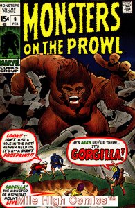 MONSTERS ON THE PROWL (1971 Series) #9 Very Fine Comics Book