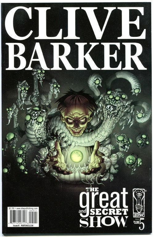CLIVE BARKER - The GREAT and SECRET SHOW #5, NM-, 2006,more Horror in our store