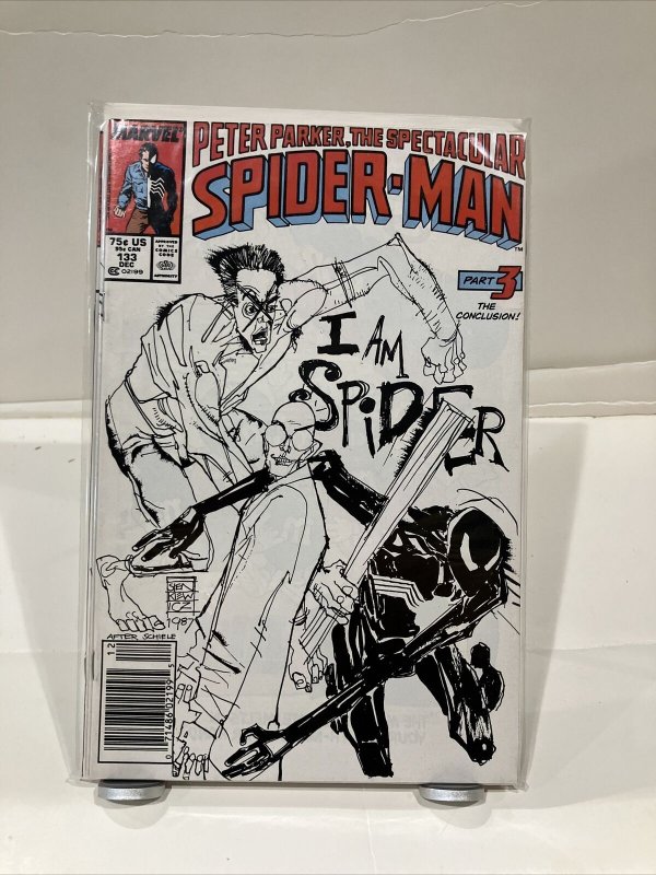 peter parker the spectacular spider-man 133