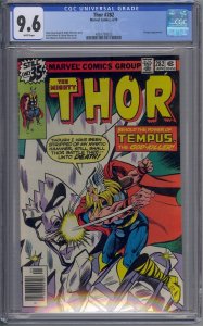 THOR #282 CGC 9.6 TEMPUS RON WILSON WHITE PAGES