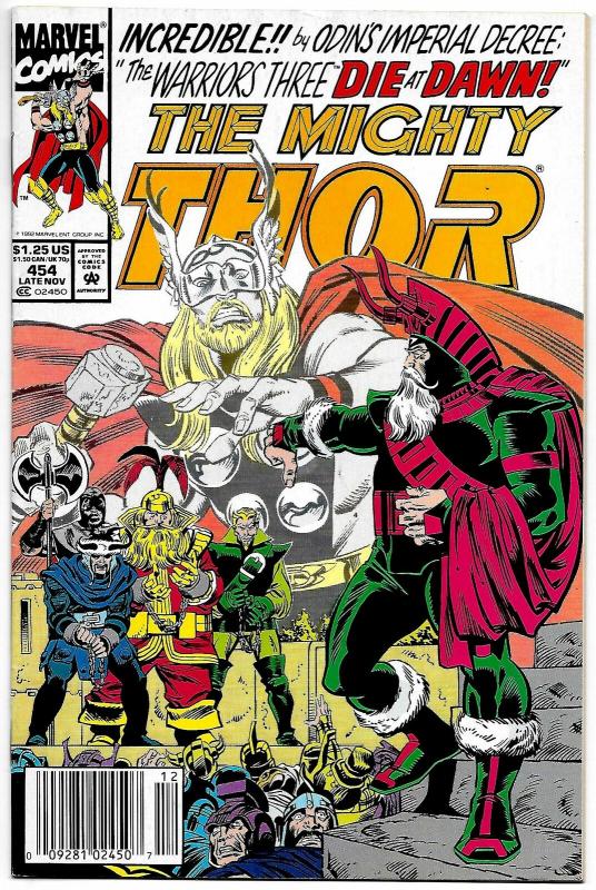 Mighty Thor #454 (Marvel, 1992) FN