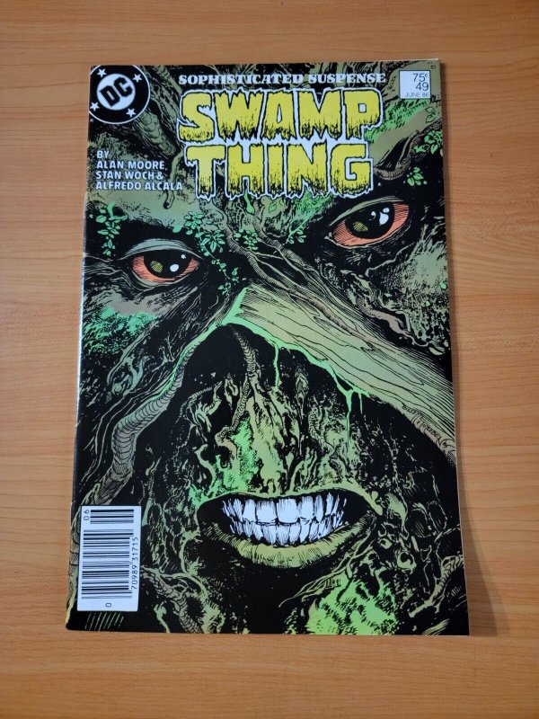 Swamp Thing #49 Newsstand Variant ~ NEAR MINT NM ~ 1986 DC Comics