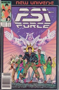 Psi-Force #1 (Newsstand) VG; Marvel | low grade comic - save on shipping - detai 